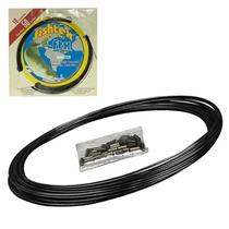 Cabo de Aço Fishtex Black 50lb (10m, flexível)