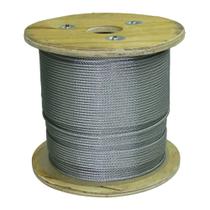 Cabo de Aço Galvanizado 6x19s 1/4 Alma de Fibra 250 metros Cabo de Aço Galvanizado 6x19s 1/4 Alma de Fibra 250 metros