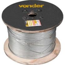 Cabo de Aço Galvanizado AA 6,0mm 18X7 com 1000m - Vonder