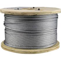 Cabo De Aço Galvanizado Alma De Fibra 6X7 5/32 250 Metros Cabo De Aço Galvanizado Alma De Fibra 6X7 5/32 250 Metros