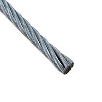 Cabo de aço galvanizado alma de fibra 9,53mm (metro) 3526095619 VONDER