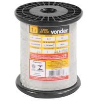 Cabo De Aco Galvanizado Vonder 1.59mm 1/16 6x7 Bobina 100m