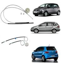 Cabo de Aço Máquina Vidro Elétrico Dianteiro e Traseiro Fox Spacefox