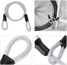 Cabo de Aço Moto Bike Grosso Original Pado Resistente 8mmx1m