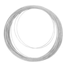 Cabo de aço para maquina vidro diâmetro 1,5 mm rolo com 25 metros