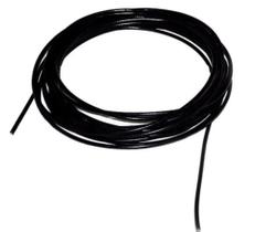 Cabo de Aço preto com alma de Nylon (metro) Cabo de Aço preto com alma de Nylon (metro)