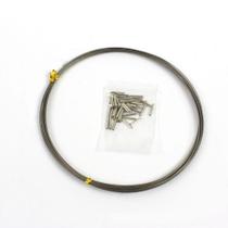 Cabo De Aço Revestido com Nylon 10Metros - Bóias Barão Cabo De Aço Revestido com Nylon 10Metros - Bóias Barão