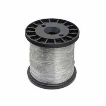 Cabo de aço revestido em nylon p/ pesca 25lb 0,55mm 500m