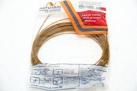 Cabo De Aço Revestido Em Pvc P/ Varal 5 Cordas De 10 Mts