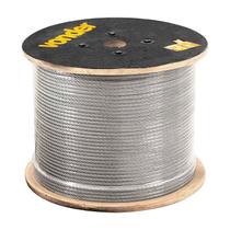 CABO DE AÇO VONDER FIBRA GALVANIZADO 6X19S 60M 9,53 mm 3/8”