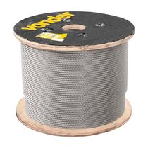 CABO DE AÇO VONDER INOX 6X19S 80M 6,35 mm 1/4”