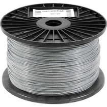 CABO DE AÇO VONDER PLASTIFICADO GALVA. 6X7 40M 2,38mm 3/36