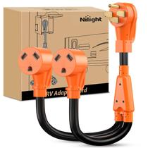 Cabo de adaptador Nilight 50A macho para dois 30A Feminino RV Camper