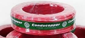 Cabo De Alarme P/ Incendio 2x0,75mm2 Vermelho (Rolo 100mts) conducopper 600V-Nbr17240 - Fabricante p