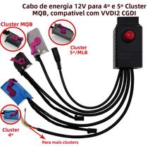 Cabo De Alimentação 12V MQB Cluster Para Programação De Chaves ID48 De 4ª E 5ª Geração, Cabo De Cabo De Alimentação 12V MQB Cluster Para Programação De Chaves ID48 De 4ª E 5ª Geração, Cabo De