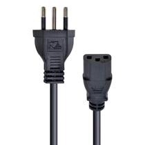 Cabo de Alimentação 3 Pinos para Computador