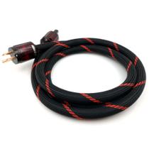 Cabo de alimentação AC com áudio HiFi de alta qualidade 10AWG 2m com plugue americano Cabo de alimentação AC com áudio HiFi de alta qualidade 10AWG 2m com plugue americano