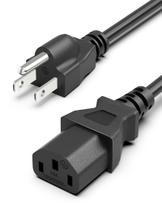Cabo de alimentação Bicmice 15Ft 18AWG NEMA 5-15P a C13 10A 125V