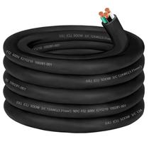 Cabo de alimentação CLLOMAGY 12 AWG SOOW 600V 3 condutores 25 pés Cabo de alimentação CLLOMAGY 12 AWG SOOW 600V 3 condutores 25 pés