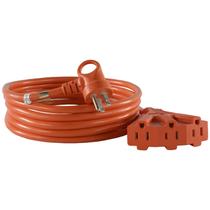 Cabo de alimentação Conntek 24342-144 3-Outlet 3.7m com LED
