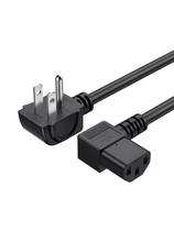 Cabo de alimentação: criação de 1,8 m, 1,8 m, 18 AWG, NEMA 5-15P para IEC320 C13