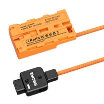 Cabo de alimentação D-Tap para bateria fictícia NP-F550 para monitor Sony