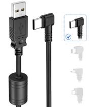 Cabo de alimentação Dash Cam Gonifeto USB tipo C 4,5 m Cabo de alimentação Dash Cam Gonifeto USB tipo C 4,5 m