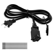 Cabo de alimentação de extensão Elecan 2 pinos 15 pés 125V 10A ETL listado Cabo de alimentação de extensão Elecan 2 pinos 15 pés 125V 10A ETL listado