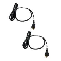 Cabo de alimentação DEWALT DW359, calibre 14, 3 m, 2 pinos, pacote com 2