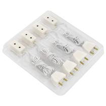 Cabo de alimentação Dollhouse Lighting Power Strip Cabo de extensão de 12V