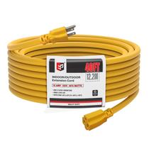 Cabo de alimentação EP 12/3 SJTW 12,2 m Heavy Duty 15A 125V amarelo