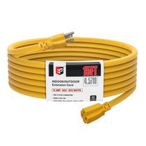 Cabo de alimentação EP 4,5 m Heavy Duty 15A 125V amarelo externo