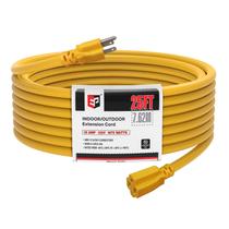 Cabo de alimentação EP 7.5m Outdoor Heavy Duty 15A 125V Amarelo