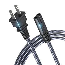 Cabo de alimentação Goalfish 2m 7A 125V 18AWG 2 pinos para Sony PS4 PS5 Cabo de alimentação Goalfish 2m 7A 125V 18AWG 2 pinos para Sony PS4 PS5