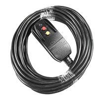 Cabo de alimentação HQRP 11 m GFCI de 2 pinos para lavadoras de alta pressão Cabo de alimentação HQRP 11 m GFCI de 2 pinos para lavadoras de alta pressão