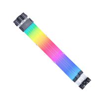 Cabo de alimentação Lian Li Strimer Wireless 3x8 pinos com RGB Cabo de alimentação Lian Li Strimer Wireless 3x8 pinos com RGB