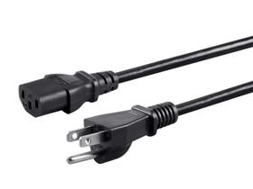 Cabo de Alimentação Monoprice NEMA 5-15P para IEC C13 1,2m 125V