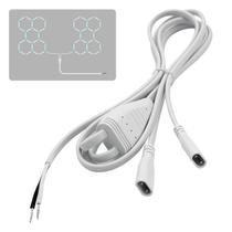 Cabo de alimentação para luzes LED cezelux Hexagon 1.5m 10A Cabo de alimentação para luzes LED cezelux Hexagon 1.5m 10A