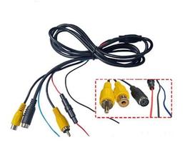 Cabo de alimentação para monitor de carro, conector de 8 pinos, conector de meta
