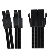 Cabo de alimentação placa mãe cpu 4+4 = 8 pinos eps sleeved