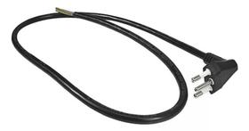 Cabo De Alimentação PRETO Para Fritadeiras Várias Marcas 16A 110V 220V 90 CM