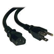Cabo de alimentação Tripp Lite Heavy Duty 15A 14AWG 3m preto