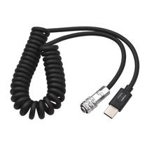 Cabo De Alimentação USB-C De Substituição Para Câmera Blackmagic Pocket Cinema BMPCC 4K 6K (Cabo
