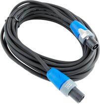 Cabo de alto-falante OnStage Hot Wires Speakon a Speakon 25 pés