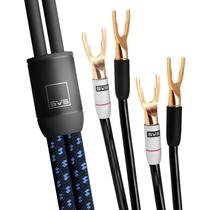 Cabo de alto-falante SVS SoundPath Ultra Bi-Wire de 10 pés com plugue Banana