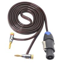 Cabo de alto-falante XMSJSIY Speakon Male to Banana 2,0 m, calibre 14