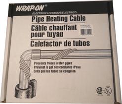 Cabo de Aquecimento para Tubos Wrap-On 31 m 120V com Termostato