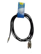 Cabo de Áudio 1 P2 Estéreo x 2 RCA Macho (3 mts) - JJF Cabo de Áudio 1 P2 Estéreo x 2 RCA Macho (3 mts) - JJF