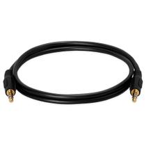 Cabo de Áudio 1,5m Auxiliar P2 x P2 Estéreo Dex P2P2