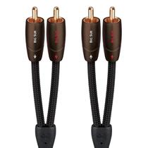 Cabo de áudio AudioQuest Big Sur RCA 1,5 m cobre preto Cabo de áudio AudioQuest Big Sur RCA 1,5 m cobre preto